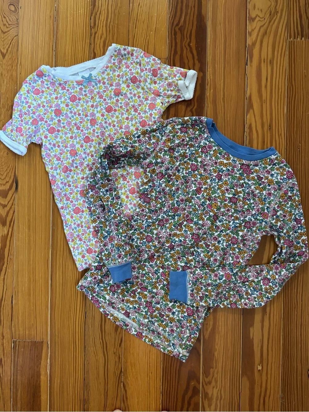 Mini Boden Floral PJ Tops